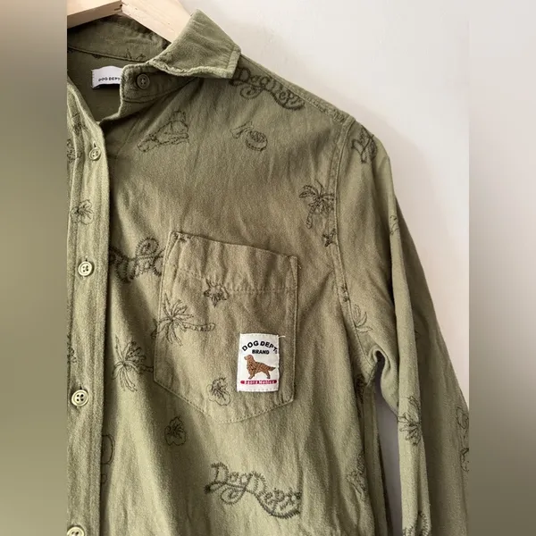 Vintage Dog Dept Santa Monica Button‎ Down - Image 2