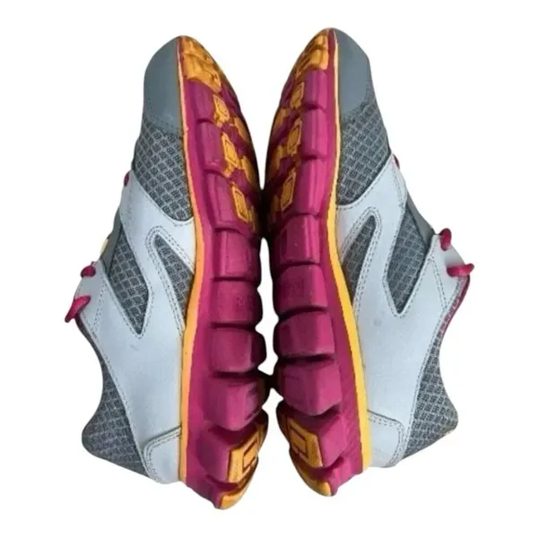Reebok SmoothFlex Women Size 5 Gray Running Shoes Sneakers Low-Top Lace Up - Image 4