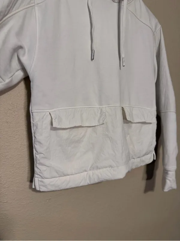 Reiss Mercy Cotton Blend Hoodie Size Medium - Image 4