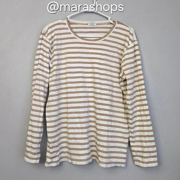 LAKE Pima Long Sleeve Weekend Pajama Shirt in Bark - Image 2