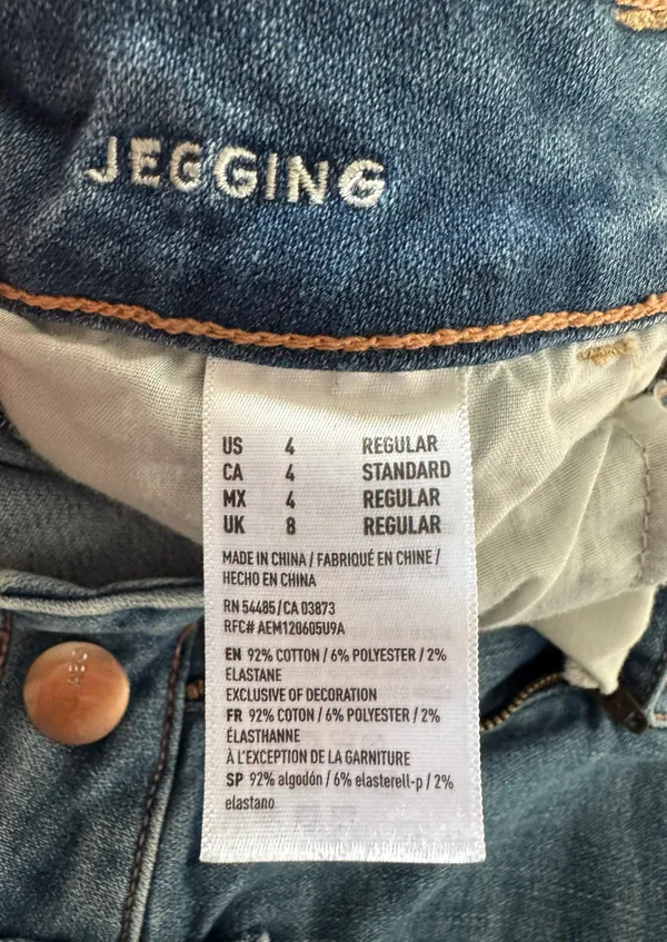 Jegging Jeans - Super Stretch - Image 4