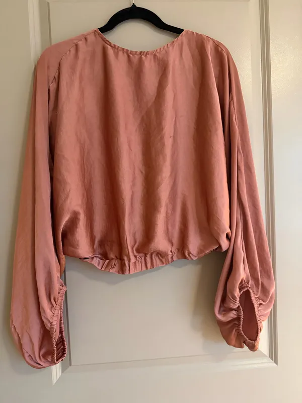 Free People Blouse Long Sleeve - Image 2