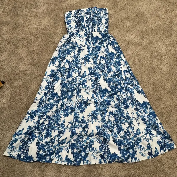 Summer Off Shoulder Sexy Long Dress Womens Fairy Style A-Line Evening Dress - Image 9
