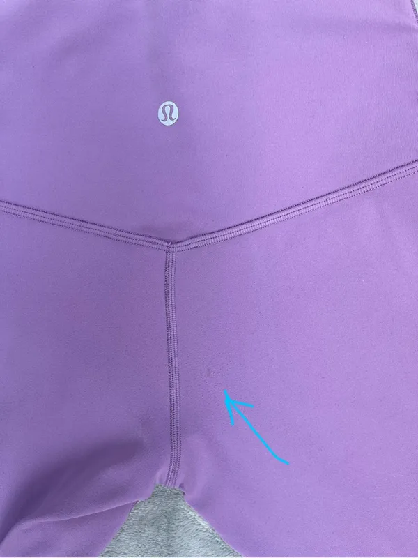 Lululemon Align Purple High-Rise leggings 28” Yoga Pilates Gym Loungewear Size 4 - Image 9