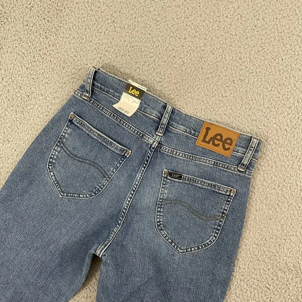 Lee Elevated Retro‎ Flare Jeans Women 8 Medium Wash Mid Rise Denim New - Image 5