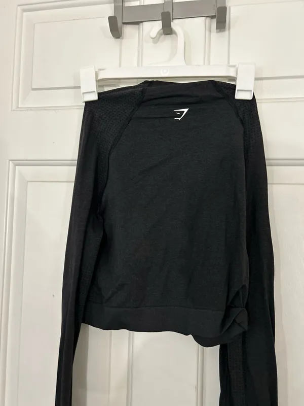Gymshark Vital Crop Top mock neck - Image 5