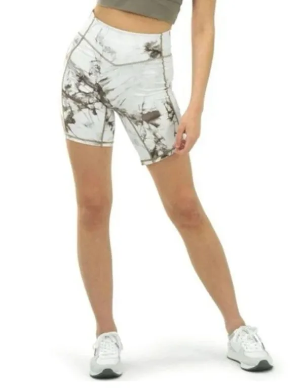Balance Athletica (Vitality) Sea Salt Tie-Dye Rider Shorts - Image 2