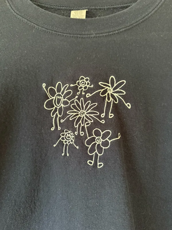Crewneck Blue Size M - Image 3