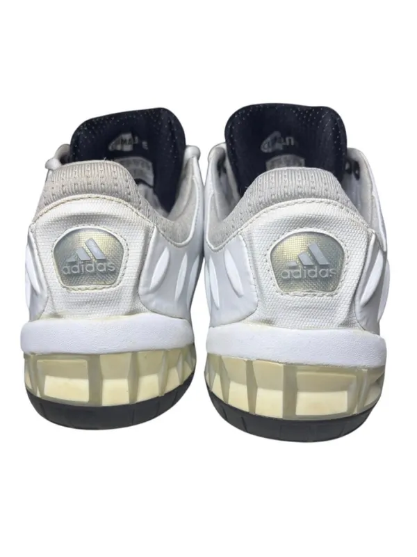 VINTAGE ADIDAS BARRICADE II W TENNIS SNEAKERS • White Black • Women's 9.5 Y2K - Image 6