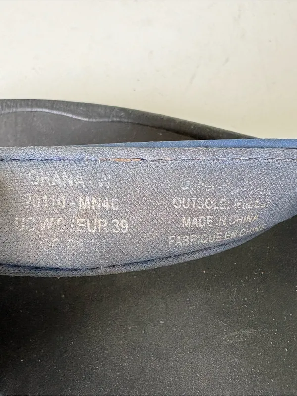 Olukai Ohana flip flops Sandals Blue Black Women’s Size 9 - Image 7