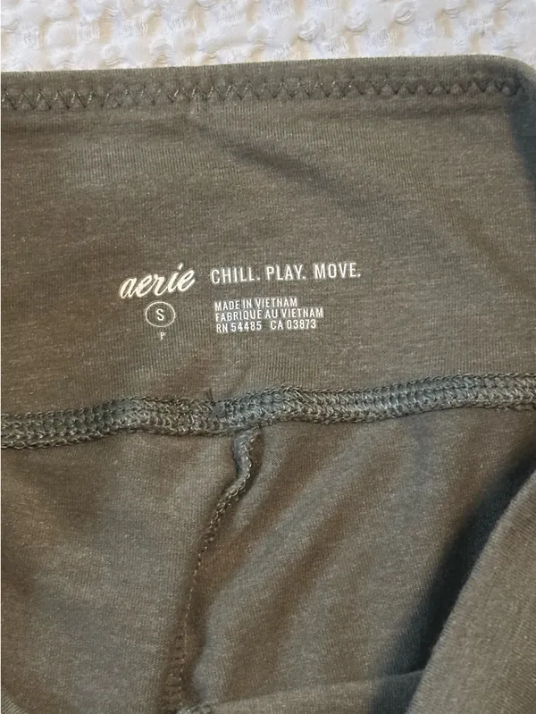 Aerie Olive Green Leggings - Image 3