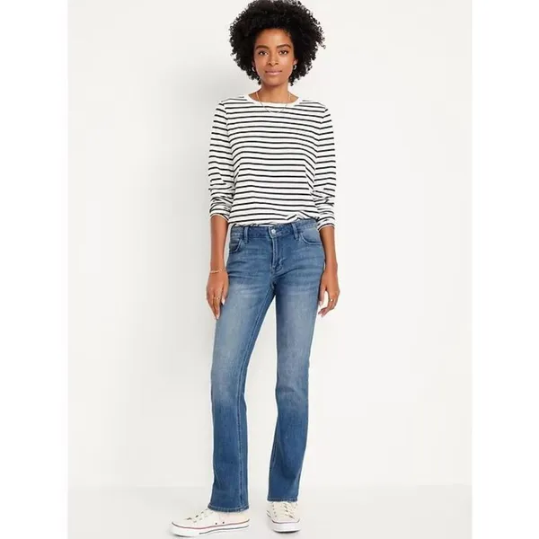 Old Navy Mid-Rise Wow Boot-Cut Jeans - Image 2