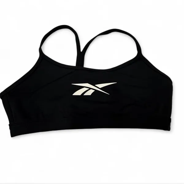 Reebok Women's Speedwick Sports Bra - Black - Size Small - Image 3