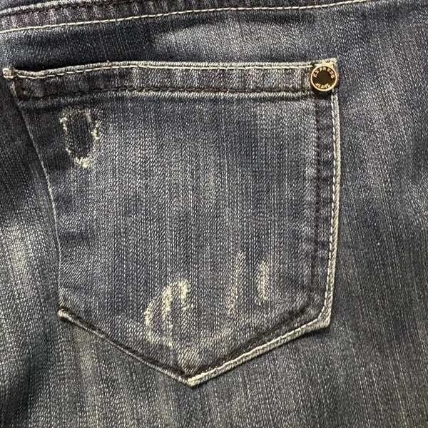 Express Stella Barely Boot Low Rise Jeans Distressed Y2K Indie Sleaze - Image 8