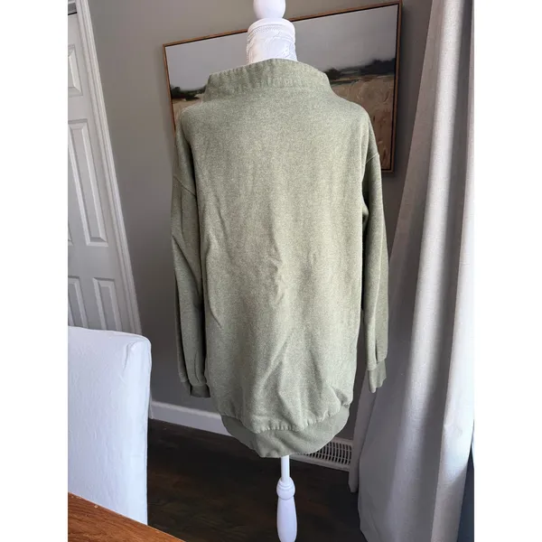 Gymshark Sosoft Mock-Neck Pullover Tunic Sweatshirt Large - Image 3