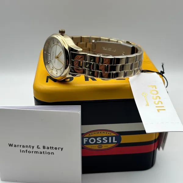 Fossil BQ3916 Women’s Modern Sophisticate 30mm Gold-Tone Stainless Steel – NWBT - Image 5
