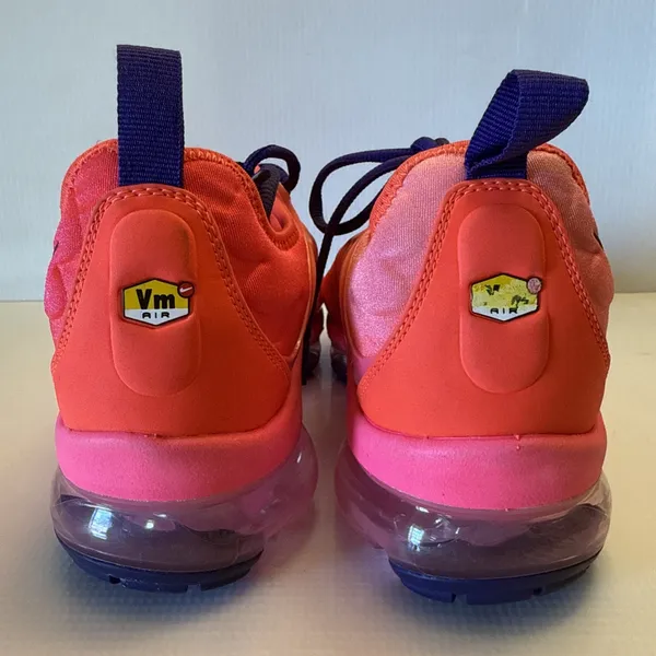 Nike Air VaporMax Plus Bright Crimson Pink Blast Size 10 Womens CU4907-600 - Image 3