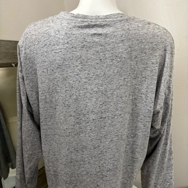 PINK Victoria's Secret Heather Gray Top - Image 8