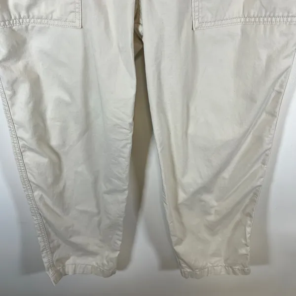 Levis 94 Baggy Pants Womens 25‎ Beige Cream Chino High Rise Utility A3512-0000 - Image 3