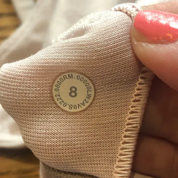 Lululemon Energy Bra  Long Line  Light Pink - Image 6