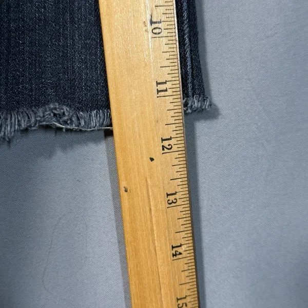 ROXY Denim Jean Mini‎ Skirt Low Rise Button Fly Surfer Beach Y2K Size 7 Sk8r - Image 7