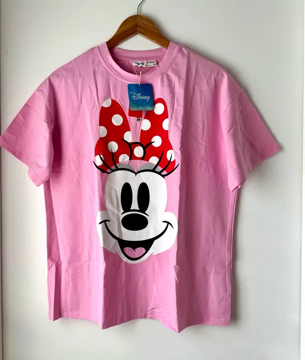 Minnie Mouse Shirt, Medium Pink - Image 2