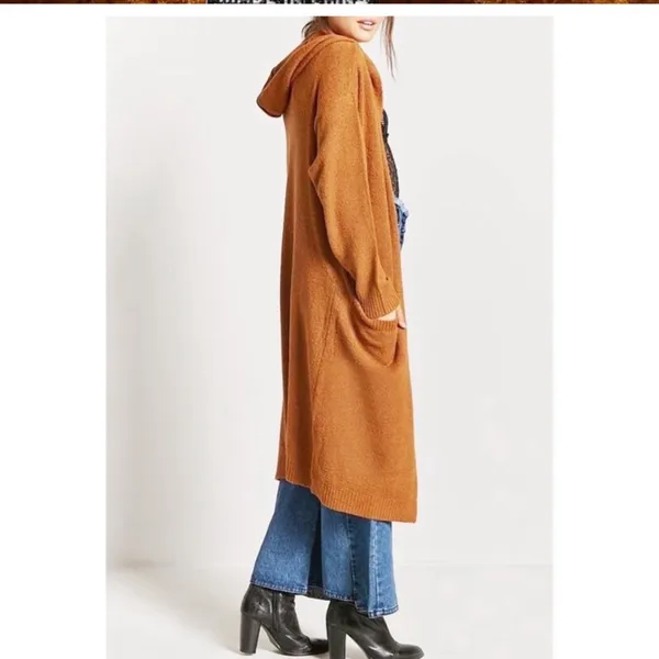 Forever 21 longline cardigan sweater - Image 2