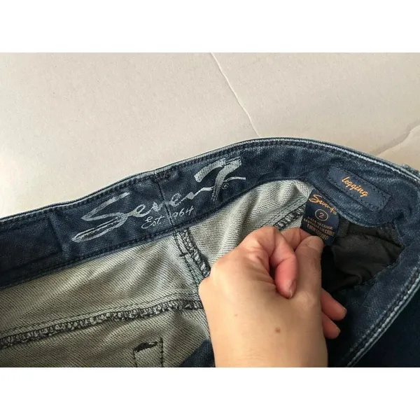 SEVEN 7 women’s denim leggings size 2 - Image 3