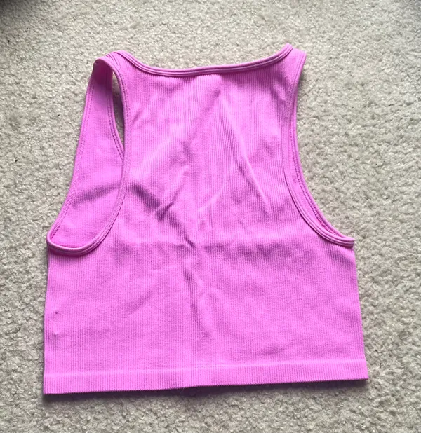 Pink Seamless Aeropostale Tank Top - Image 2