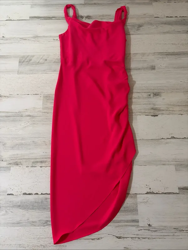 Amanda Uprichard Hot Pink Glamorous Mini Dress - Image 4