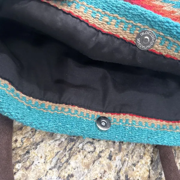 Campos Go West Tote Purse Southwestern Boho Large Tote Bag Aztec Western - Image 6