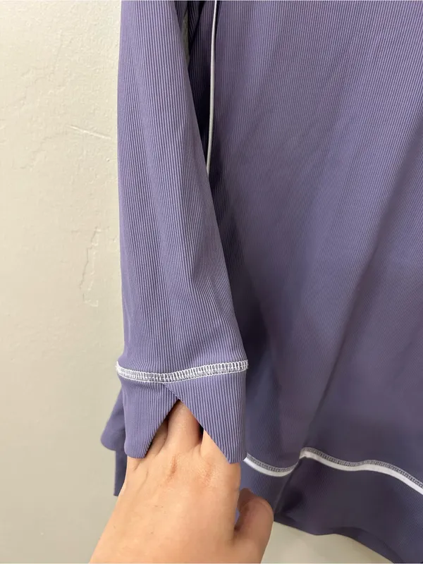 SwingDish Purple Golf Athletic Woman’s Top Sz XS - Image 5