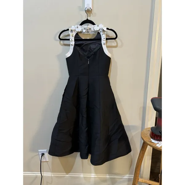 kate spade new york Embellished Sleeveless Dress Fit And Flare Size 00 Cocktail‎ - Image 5