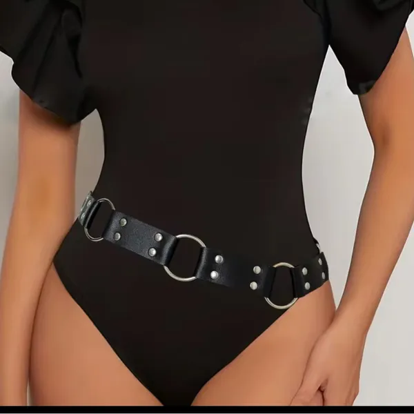 O Ring Belt New Black - Image 3