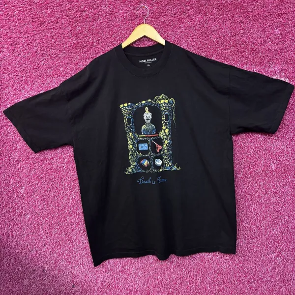 Noel Miller Death is Fomo Black T-Shirt XL - Image 2