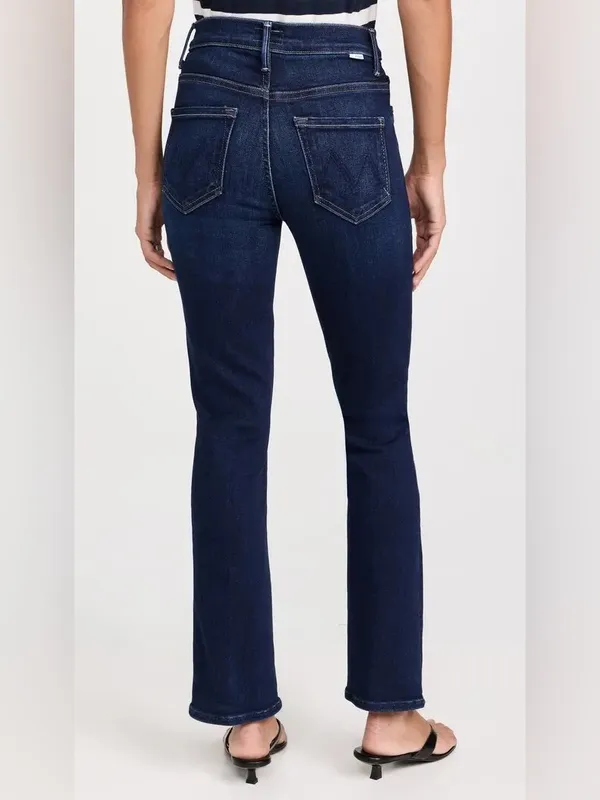 Mother The Insider Ankle Jeans in Mind Games Cropped Slim Bootcut Size 25 - Image 2