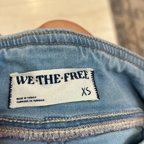 We The Free Penny Light Blue Flare pull-on Jeans size XS. - Image 9