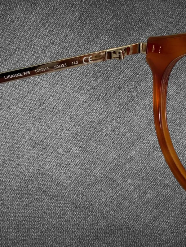 Kate Spade New York Brown Gold Eyeglass Frames FRAME ONLY - Image 4