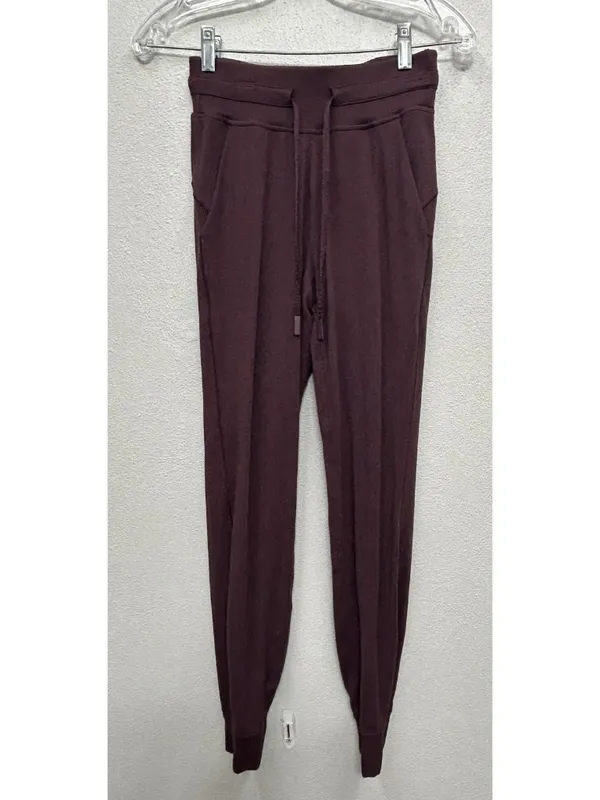 Lululemon Ready To Rulu Jogger Womens Size 2 Burgundy Maroon Garnet Athleisure - Image 3
