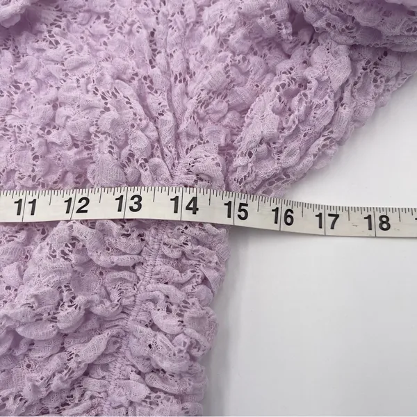 Intimately Free People Lace Lavender Day & Night Bodysuit Shear Stretch Medium - Image 9