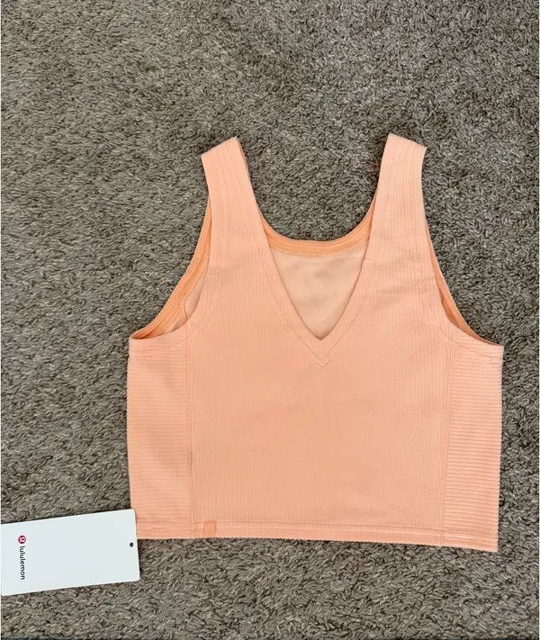 Lululemon Ribbed Softstreme Cropped Tank - Image 2