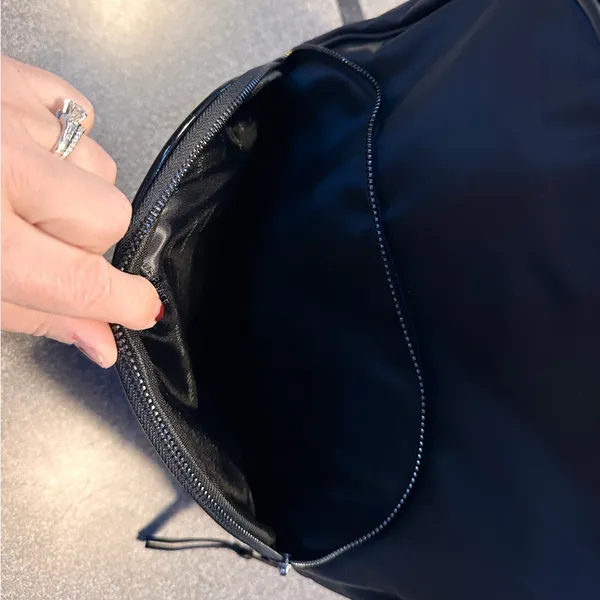 Versace Parfums Black Medusa
Logo Adjustable Strap Backpack Black - Image 6