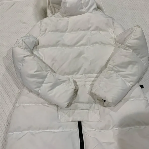10 Crosby Derek Lam White Puffer Jacket - Image 6