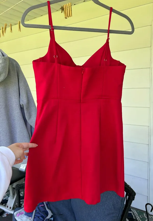 Princess Polly Dress Mini Red - Image 3