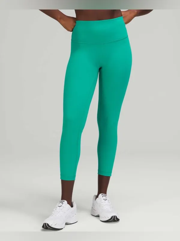 Lululemon Wunder Train High Rise Crop 23" Size 14 - Image 2