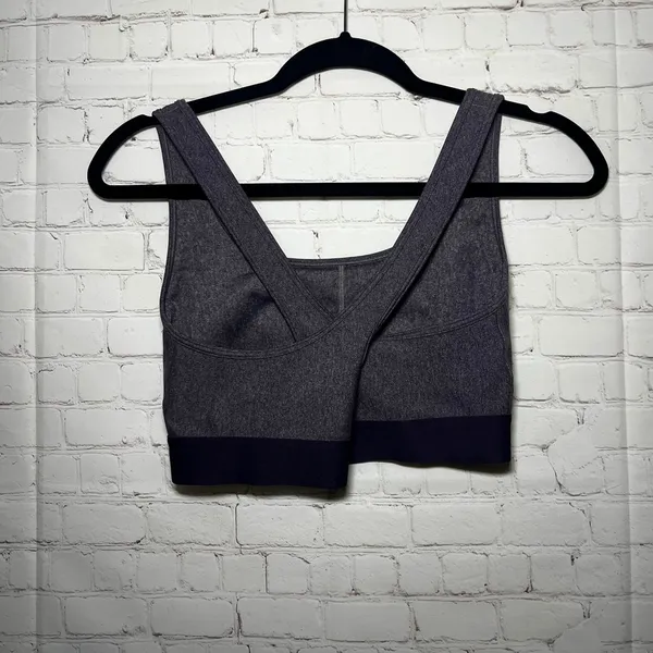 ✨Under Armour Women's Compression Sports Bra Purple Workout Athletic‎ Size Large - Image 2