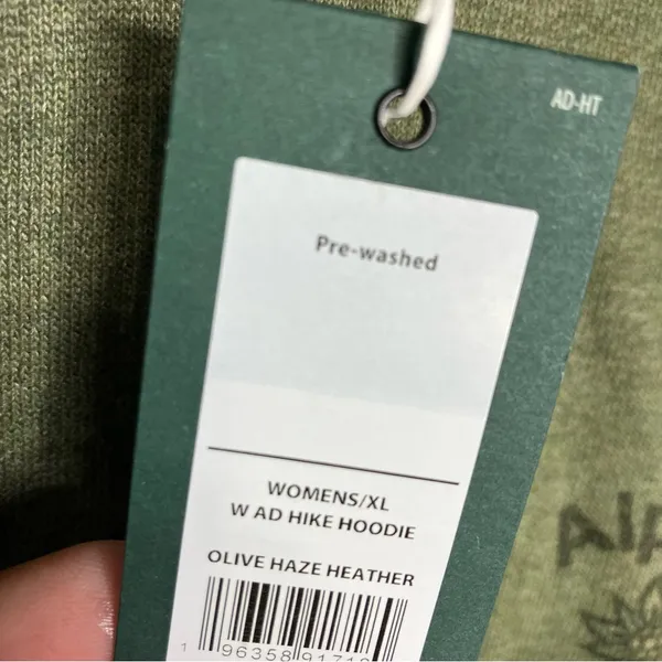 Alpine Design olive green hike hoodie women’s‎ size XL new with tags casual cozy - Image 2