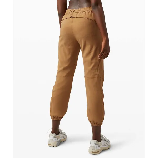 Lululemon Essential Affinity Mid Rise Jogger Pants Saddle Brown Size 6 - Image 2