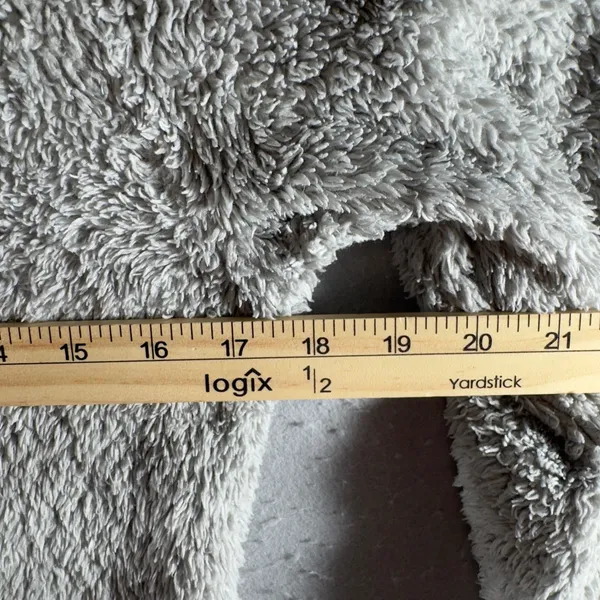 3006 | Patagonia Los Gatos Quarter Zip Fleece Pullover Grey Womens XS 25235 - Image 3