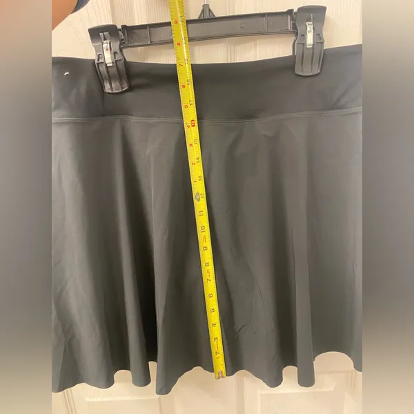 Nike Black Flared Skirt - Image 4